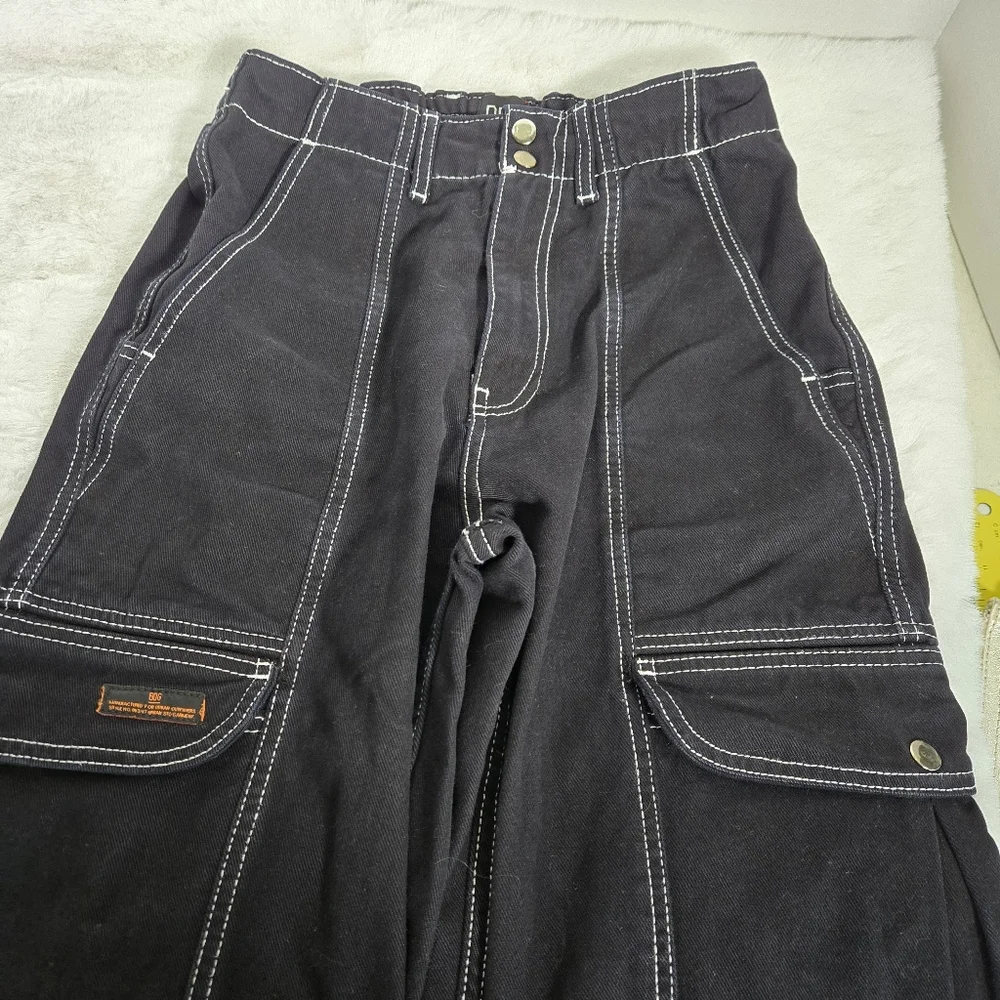 BDG / Urban Outfitters Women's Blaine High Waisted Skate Board Black Jeans Sz 26 - Picture 3 of 16